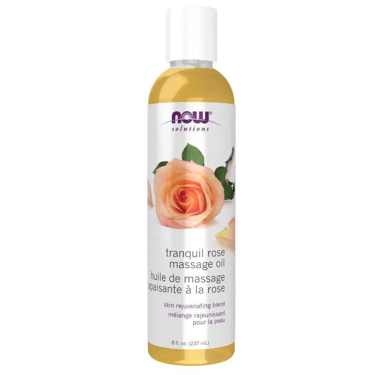 Now Solutions Rose Massage Oil 237ml