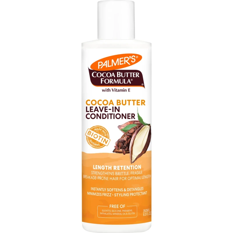 Palmers Cocoa Butter Formula With Vitamin E Biotin Length Retention Leave-In Conditioner 250ml