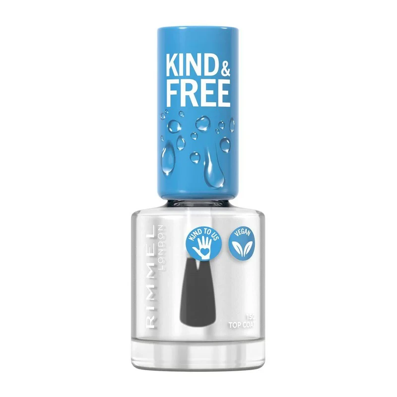 Rimmel Kind & Free Nail Polish 150 Top Coat 8ml