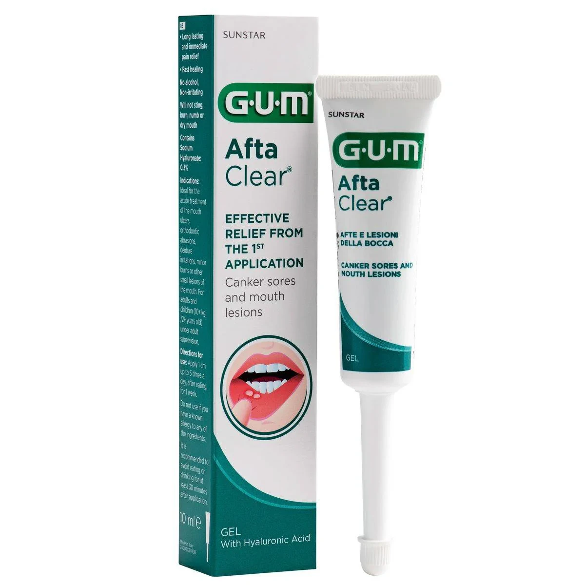 Gum Afta Clear Oral Gel 10ml
