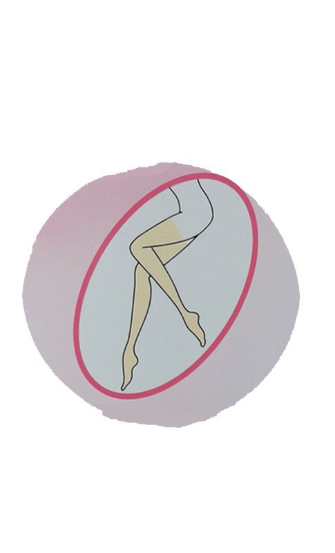 جورب فوق الركبة مقفول