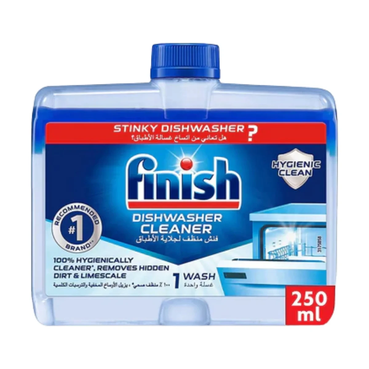 Finish Dishwasher Deep Cleaner Liquid 250ml