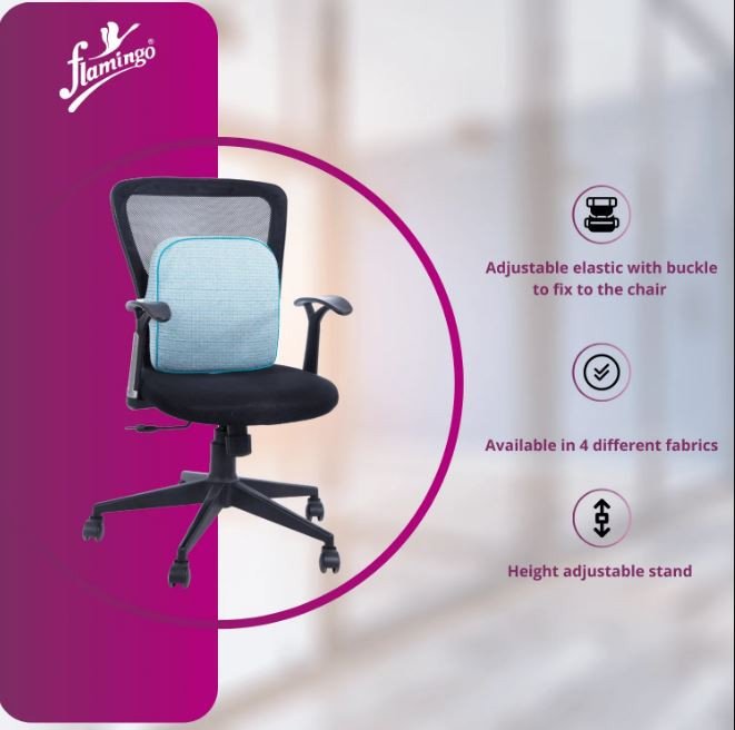 Flamingo Premium Memory Foam Back Rest