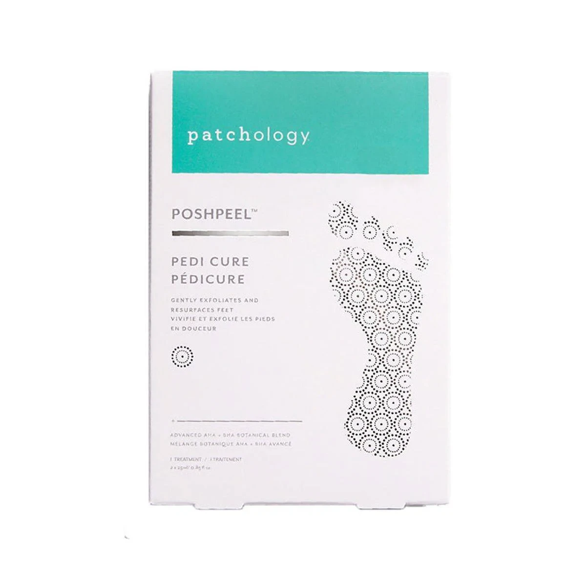 Patchology PoshPeel PediCure XL Foot Mask 1 Pair