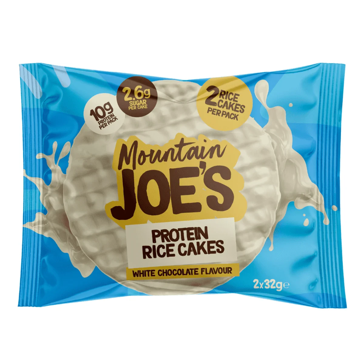 Mountain Joes Rice Cake White Chocolate 64g