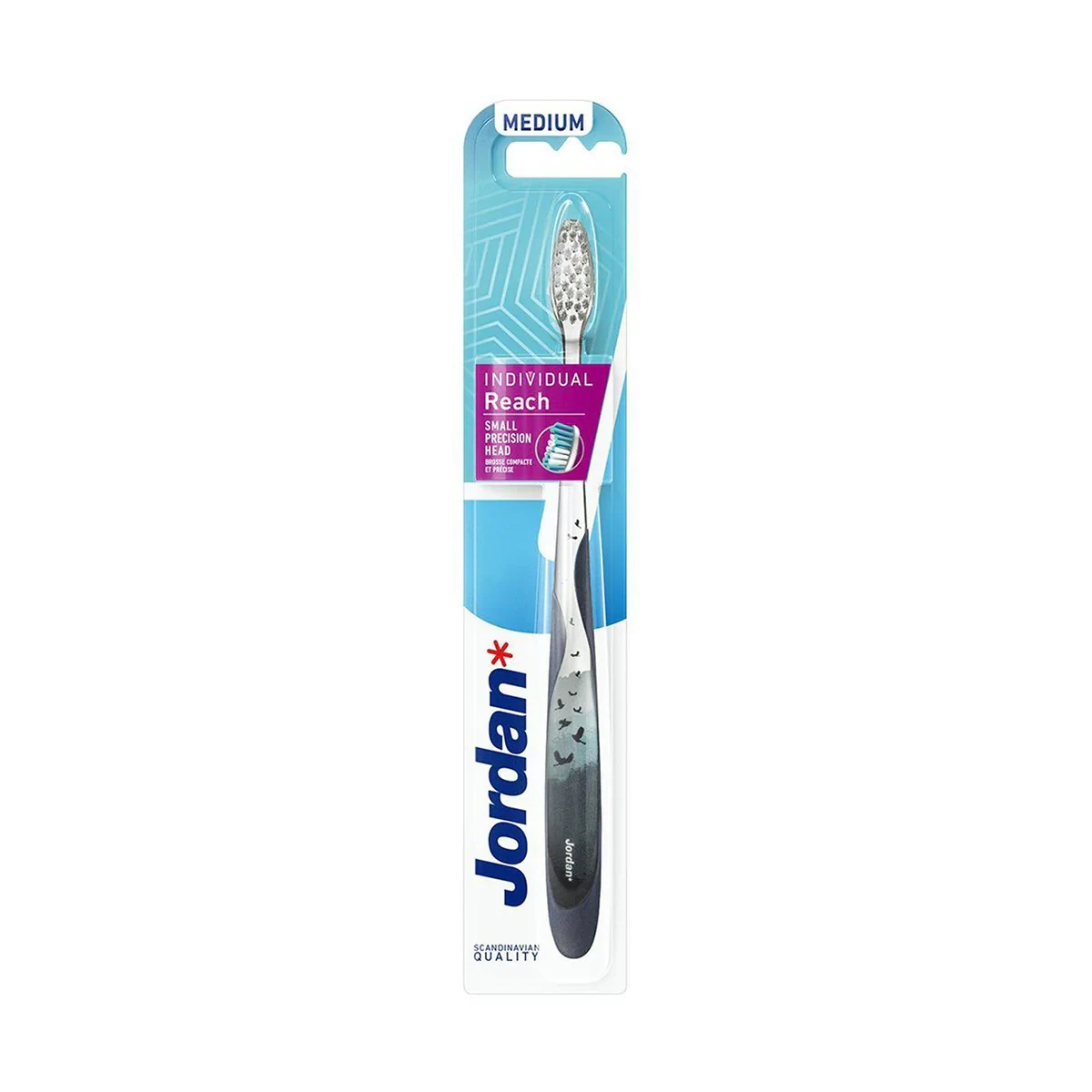Jordan Toothbrush Individual Reach Small Precision Head Medium