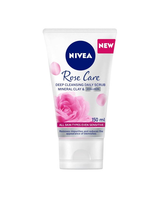 Nivea Face Rose Care Daily Scrub 150ml