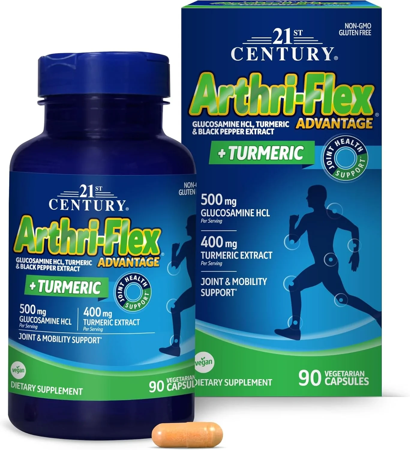 21st Century Arthri Flex Advantage Plus Turmeric 90 Capsules