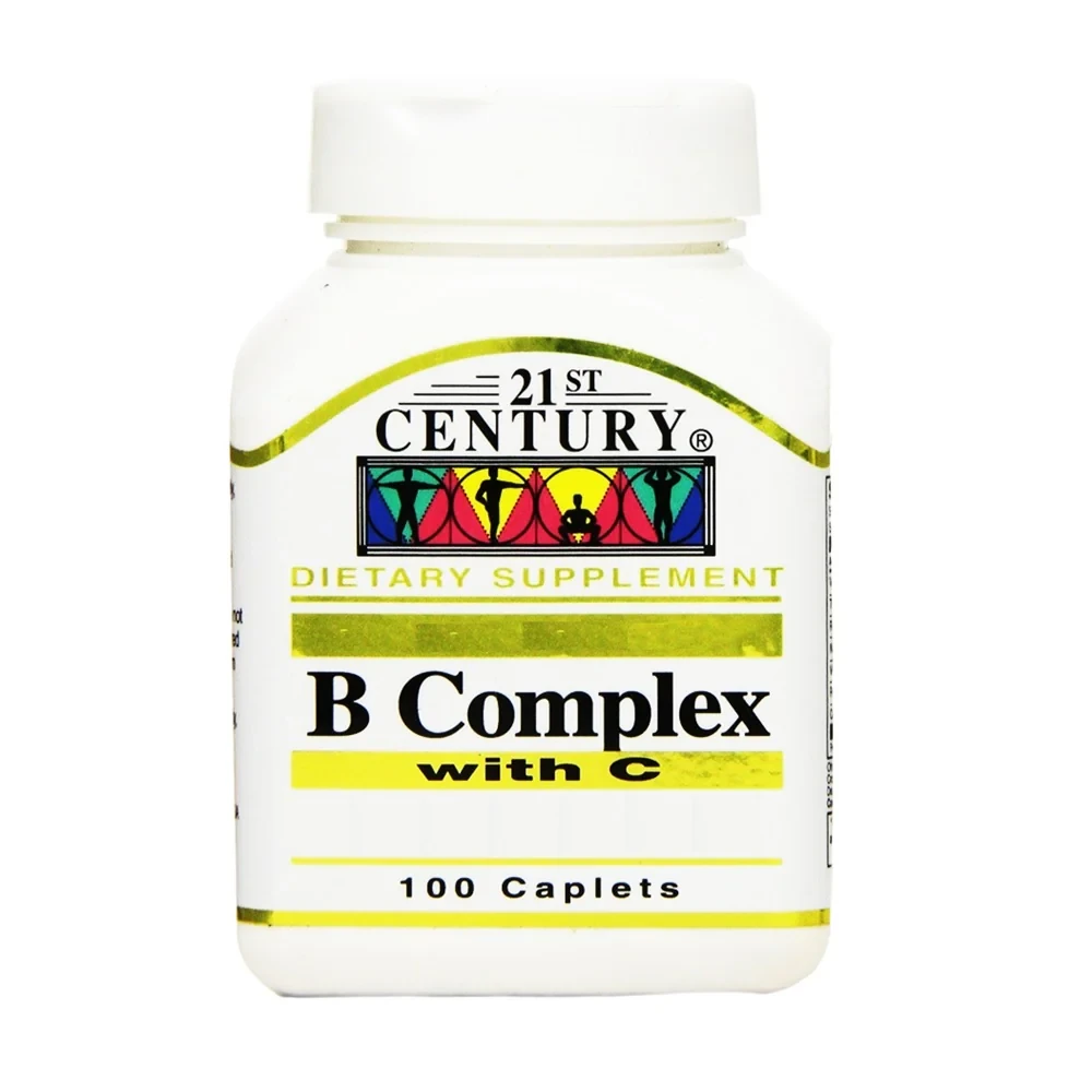 21st Century B Complex With Vitamin C 100 Tablets
