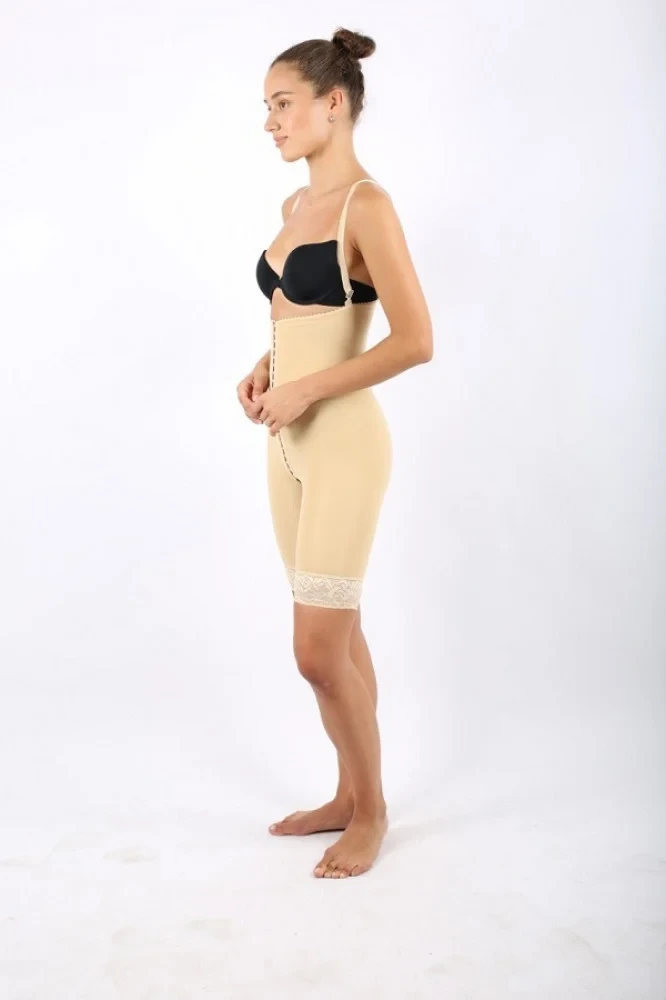Abdominal, buttocks, and thigh support belt after liposuction SLP301
