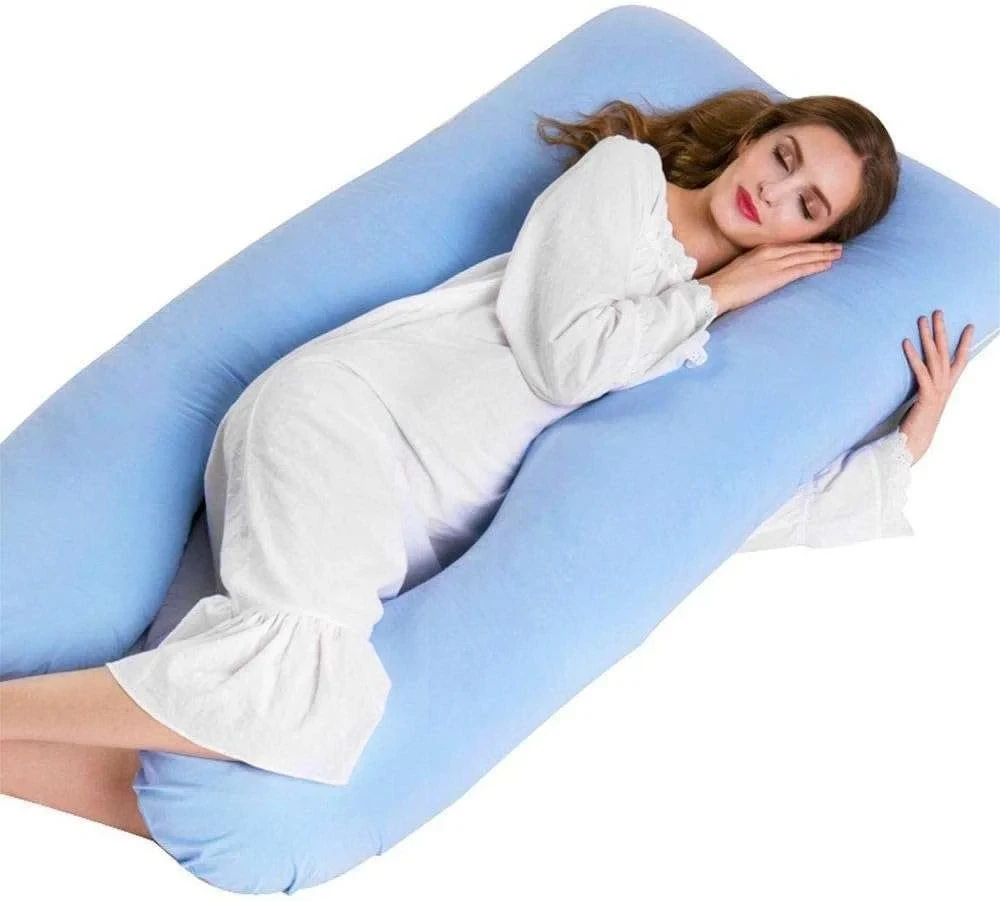 U-shaped pillow case