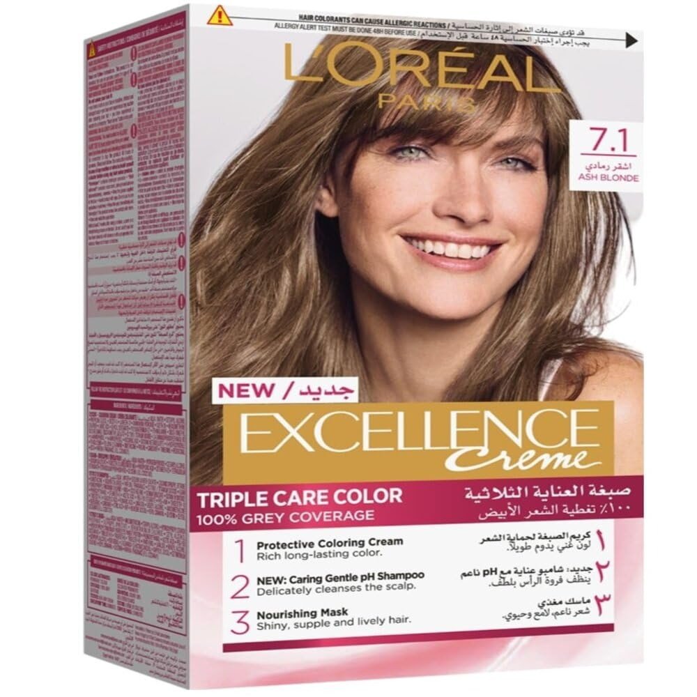 Loreal Paris Excellence 7.1 Ash Blonde