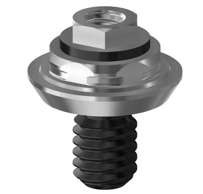 MetAlive Multi-Unit Abutment Compatible With Nobel Branemark On Implant With DLC Screw WP/5.1 - 1 mm