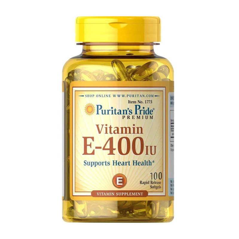 Puritans Pride Vitamin E 400IU 100 Softgels