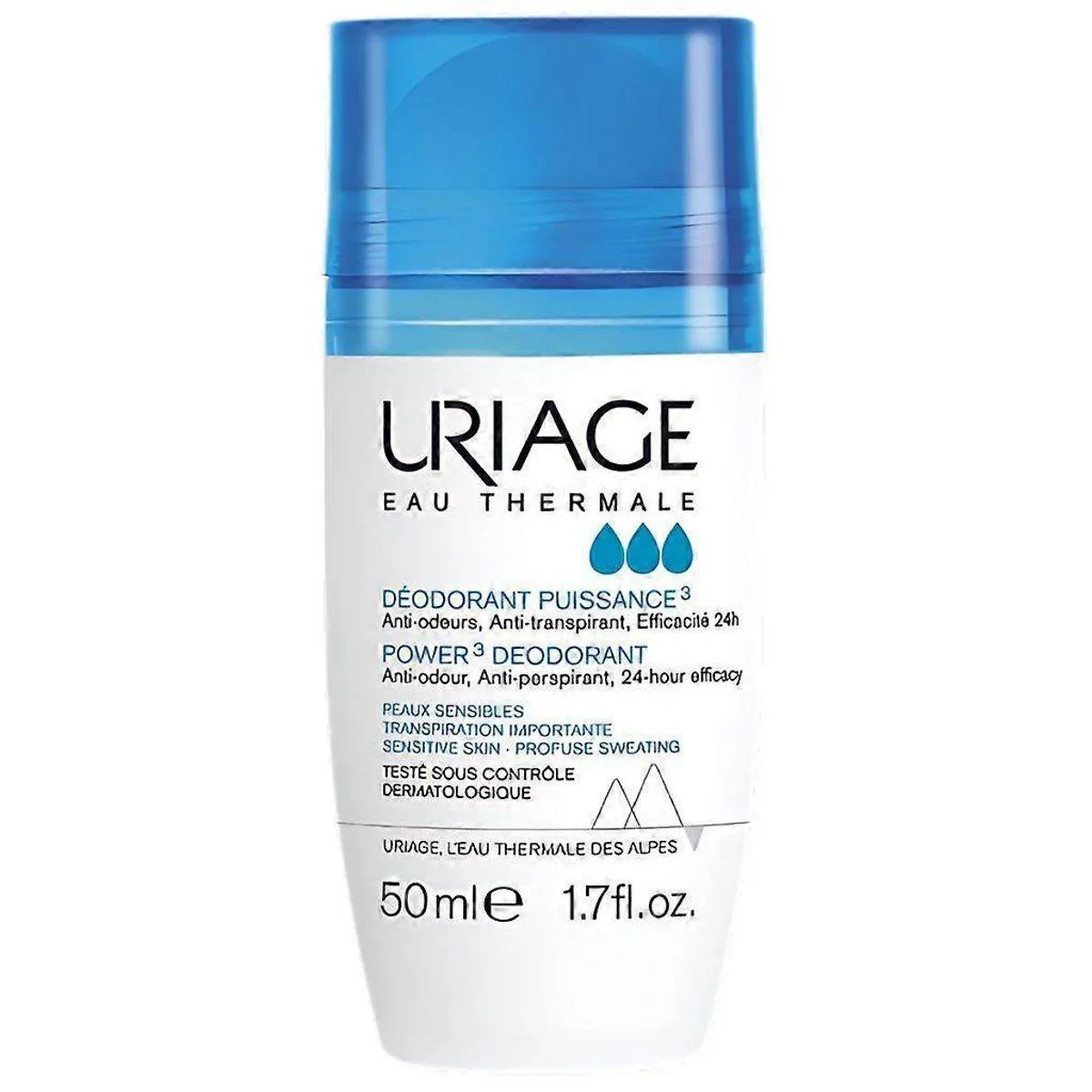 Uriage Deodorant Roll On Power 3 50ml