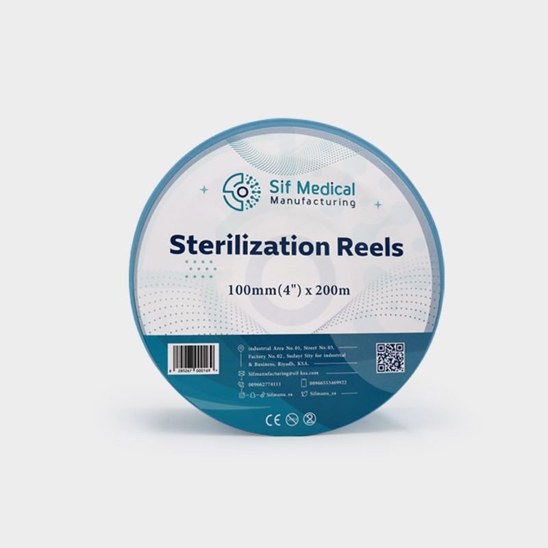 Sterilization Reels, 100mm(4")x200m