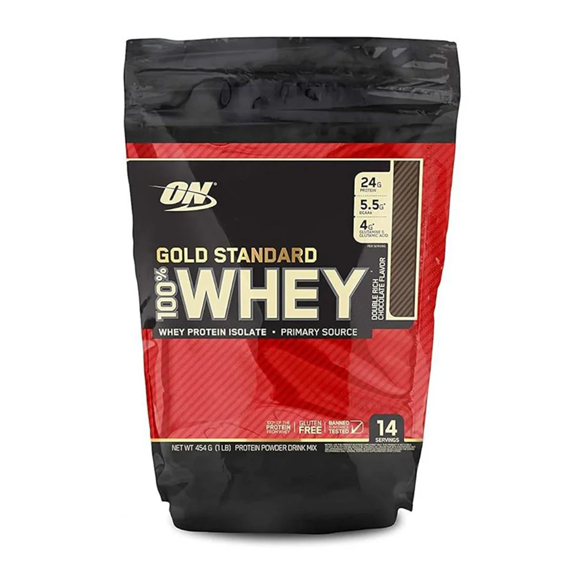Optimum Nutrition Gold Standard 100% Whey Protein Double Rich Chocolate 454g