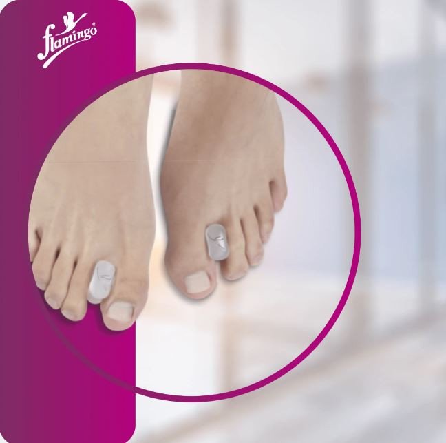 Flamingo Toe Separators (Pair) (Unisex)